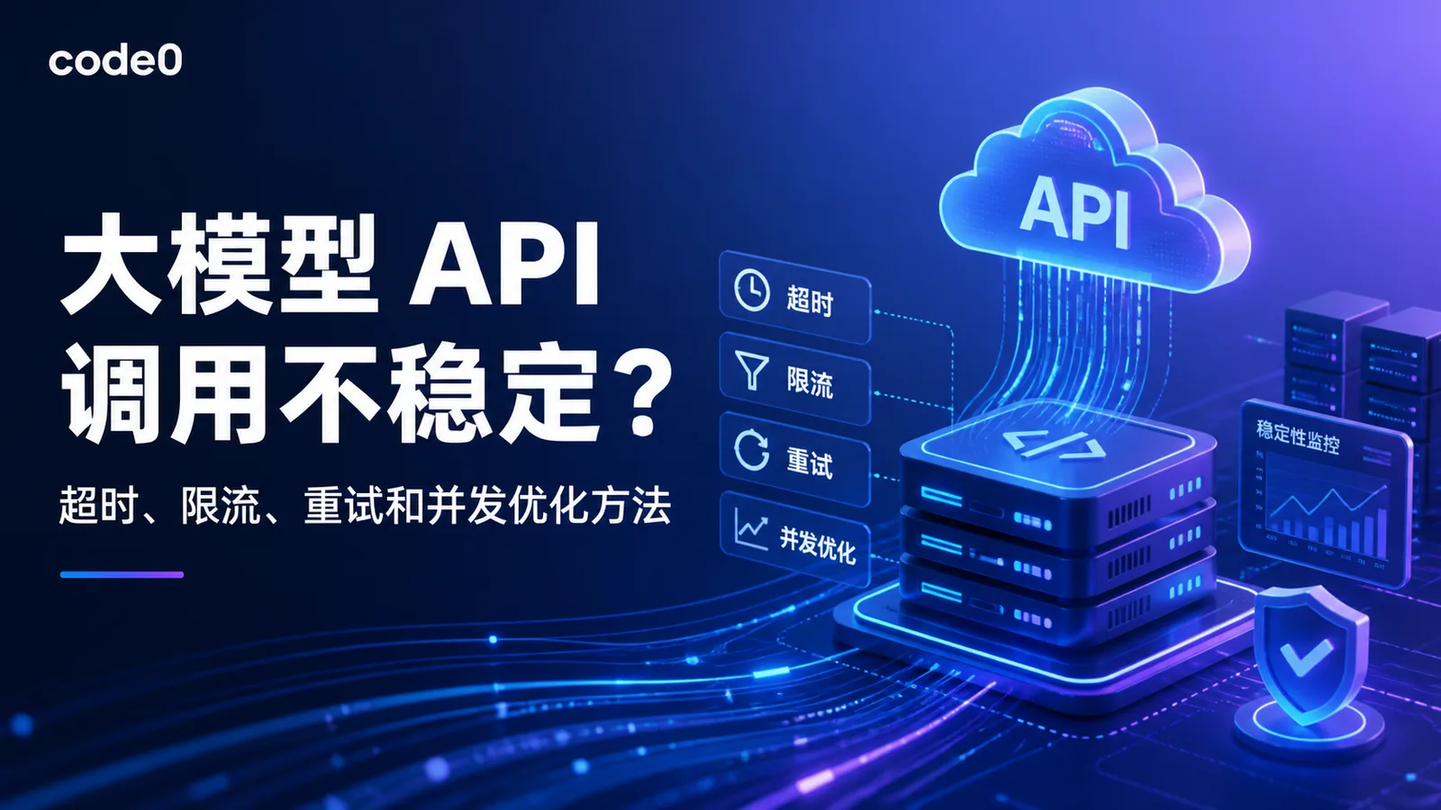 大模型 API 调用不稳定？超时、限流、重试和并发优化方法