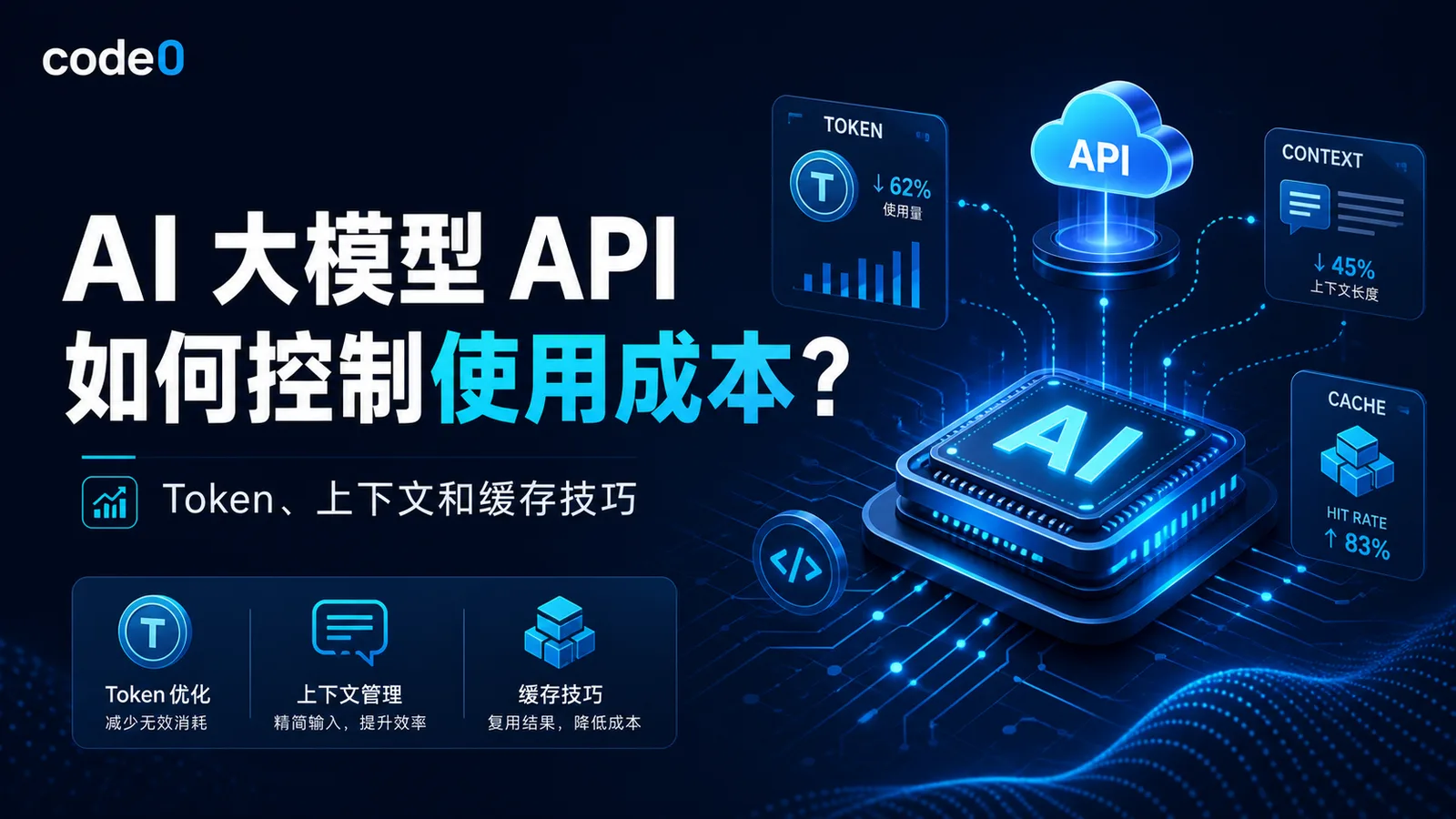 AI 大模型 API 如何控制使用成本？Token、上下文和缓存技巧