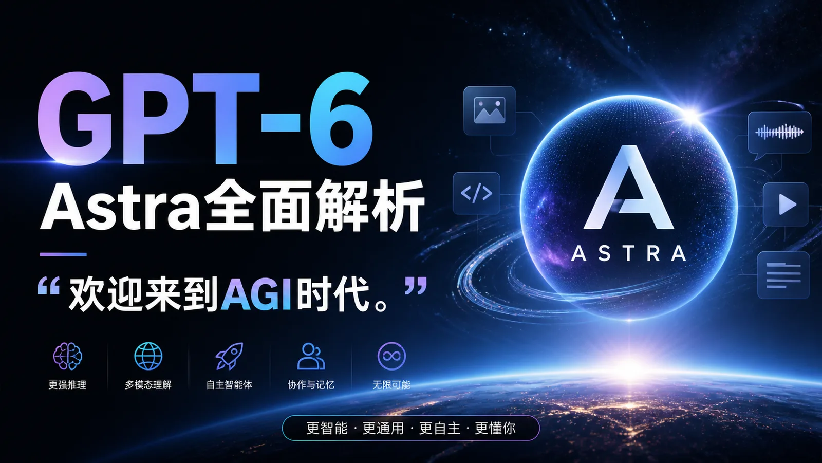 GPT-6 Astra全面解析—“欢迎来到AGI时代”